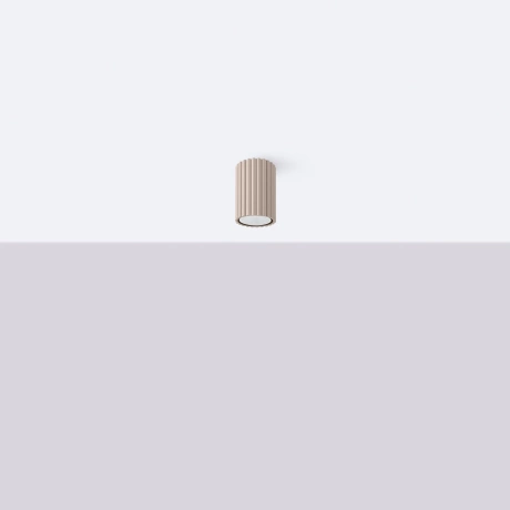 Plafonnier KARBON 10 taupe