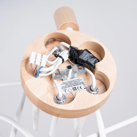 Lustre EMBER 5 blanc