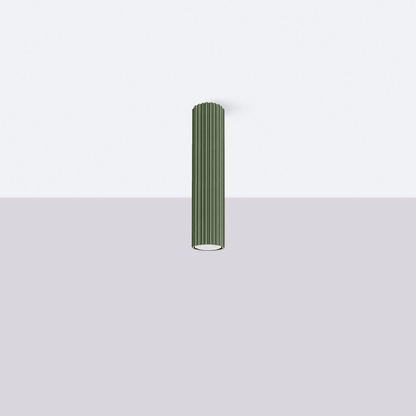 Plafonnier KARBON 30 vert olive