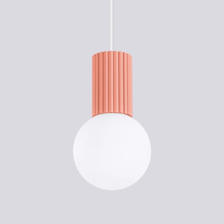 Lampe pendante HALO 1 peach