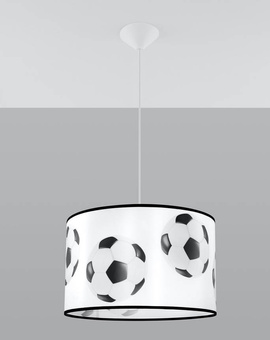 LAMPE PENDANTE A 40 + 1x ampoule LED E27 4000K Froid 7,5W 650lm