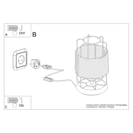 Lampe à poser GIZUR