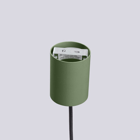Lampe pendante HALO 1 vert olive