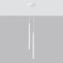 Lampe suspendue PASTELO 2 blanc