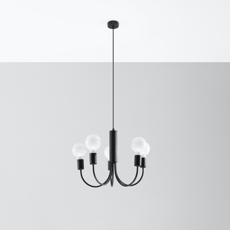 Lustre PICCOLO 5 noir