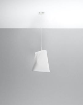 Lustre BLUM 1 blanc + 1x ampoule LED E27 3000K Warm 7.5W 620lm