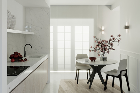 Applique LORETO gris + 1x ampoule LED G9 4000K Cold 4,5W 530lm