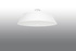 Plafond VEGA 60 blanc + 5x ampoule LED E27 4000K Froid 7.5W 650lm