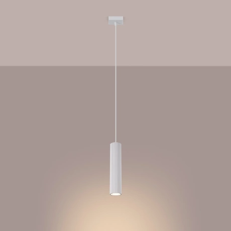 Lampe suspendue KARBON 1 blanc