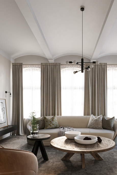 Lustre DUOMO 6 + 6x ampoule LED E27 3000K Warm 7.5W 620lm