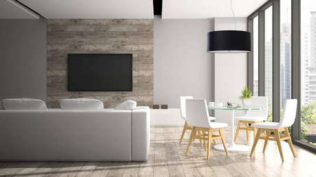 Lustre OTTO 50 noir + 5x ampoule LED E27 4000K froide 7.5W 650lm