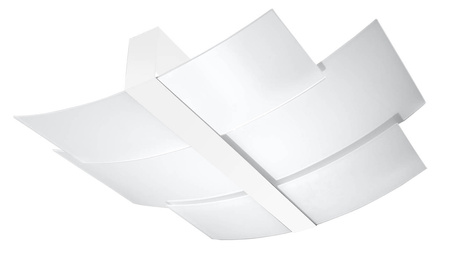 Plafond CELIA blanc + 3x ampoule LED E27 4000K Froid 7.5W 650lm