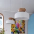 Lampe suspendue MARION blanc