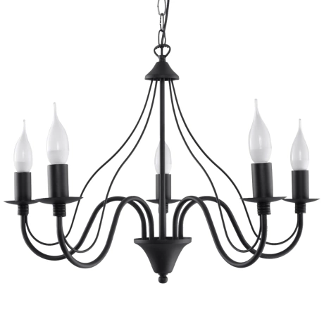 Lustre MINERWA 5 noir