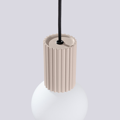 Lampe suspendue HALO 1 taupe