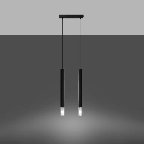 Lampe pendante WEZYR 2 noir