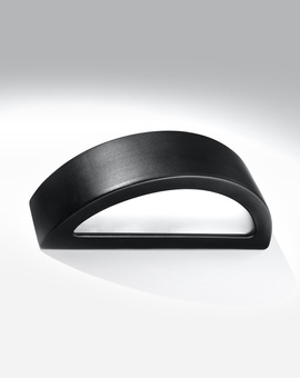 Applique en céramique ATENA noir + 1x ampoule LED E27 3000K Warm 7.5W 620lm