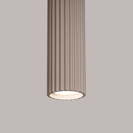 Lampe suspendue KARBON 1 taupe