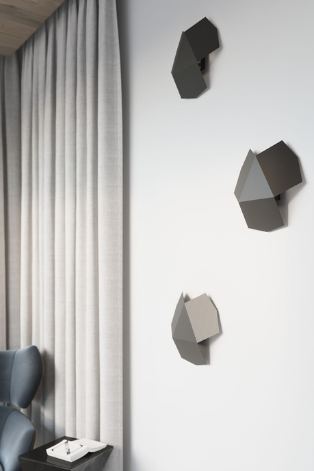 Applique TRE noir + 2x ampoule LED G9 4000K Cold 4.5W 530lm