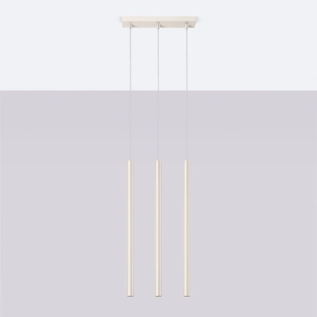 Lampe suspendue PASTELO 3 beige