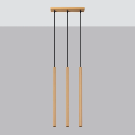 Lampe suspendue PASTELO 3L or