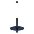 Lampe suspendue PELTA 1 noir/marine