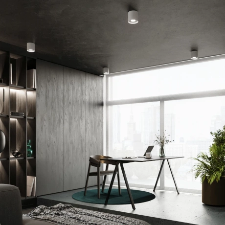 Plafonnier MIKA blanc