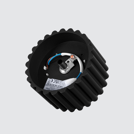 Plafonnier AURA 1 noir Gx53