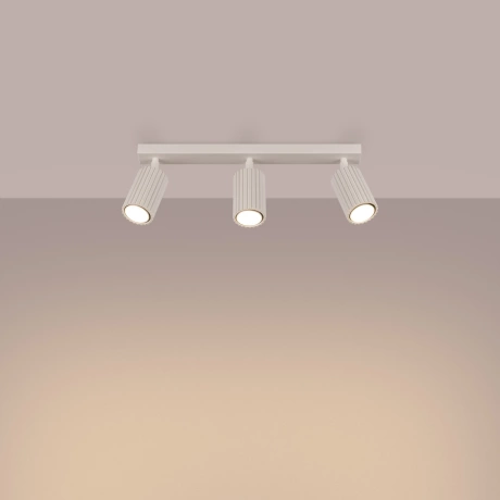 Plafonnier KARBON 3L beige