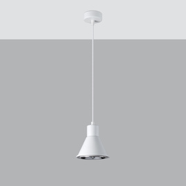 Lampe suspendue TALEJA 1 blanc [ES111]