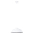 FRIKA lampe suspendue blanche + 1x ampoule LED E27 4000K froide 7,5W 690lm