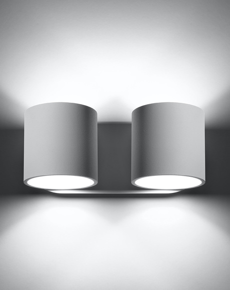 Applique ORBIS 2 blanche +2x ampoule LED G9 3000K Warm 4.5W 510lm