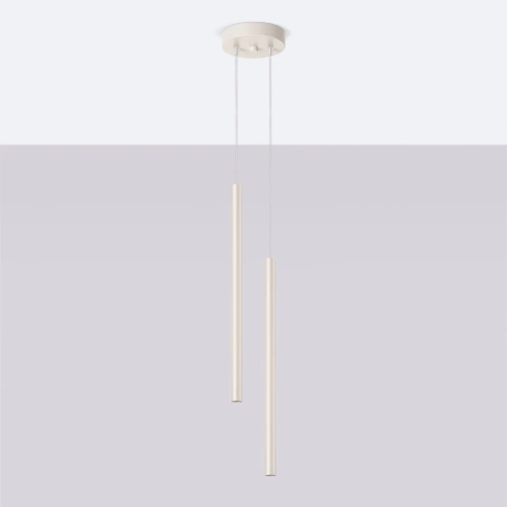 Lampe suspendue PASTELO 2 beige