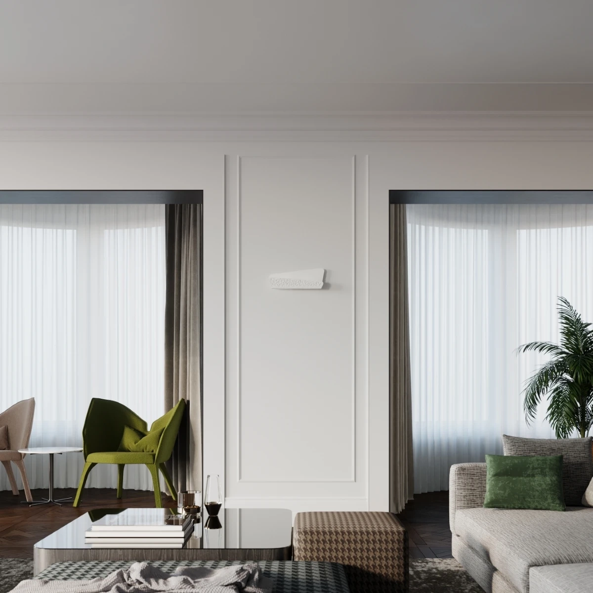 Applique ALIZA blanc