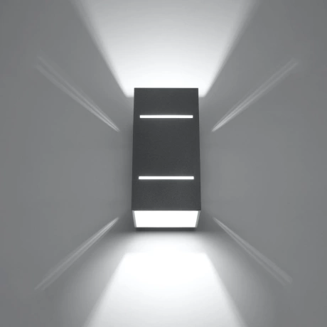 Applique BLOCCO gris