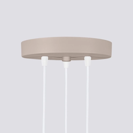 Lampe suspendue KARBON 3P taupe