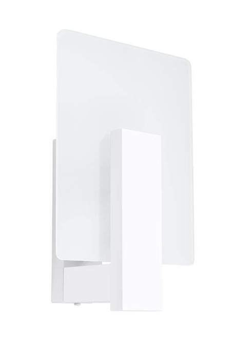 Applique LAPPO blanc + 1x ampoule LED E14 3000K Warm 7.5W 620lm