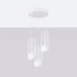Lampe suspendue BRINA 3P blanc