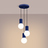 Lampe suspendue HALO 3P outremer
