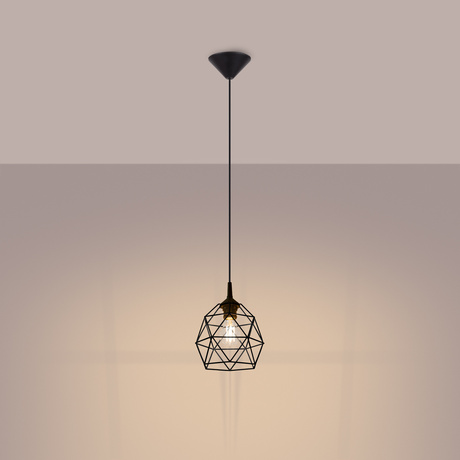 Lampe suspendue TRIOM 20 noir