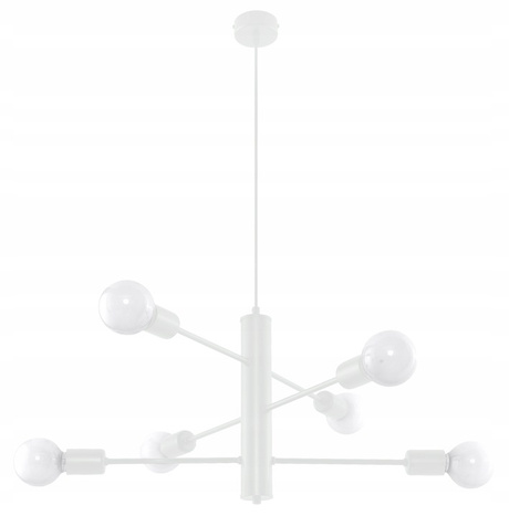 DUOMO 6 lustre blanc