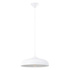Lampe suspendue GINA blanche + 1x ampoule LED E27 4000K froide 7,5W 690lm