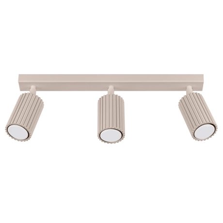 Plafonnier KARBON 3L taupe