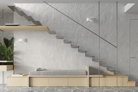 Applique laquée VIXEN blanc brillant + 1x ampoule LED G9 3000K chaude 4.5W 510lm