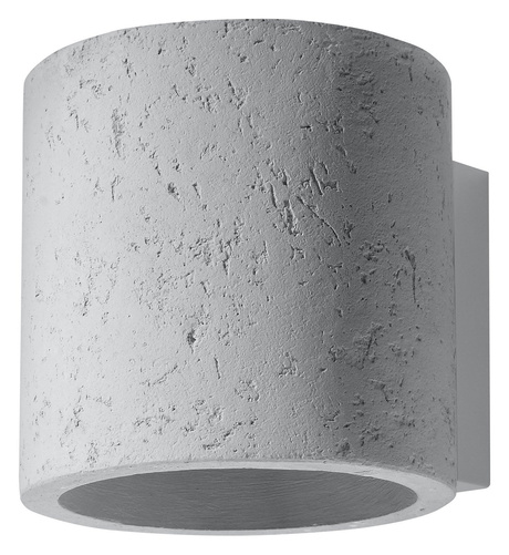 Applique ORBIS béton + 1x ampoule LED G9 4000K Cold 4.5W 530lm