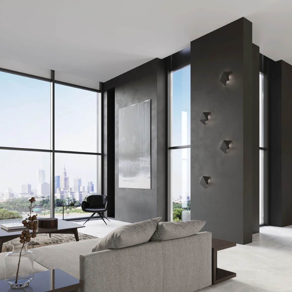 Applique SOLIDO noir