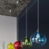 Lampe pendante BALL champagne
