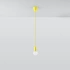 Lampe pendante DIEGO 1 jaune