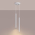 Lampe suspendue ARCHE 2P blanc
