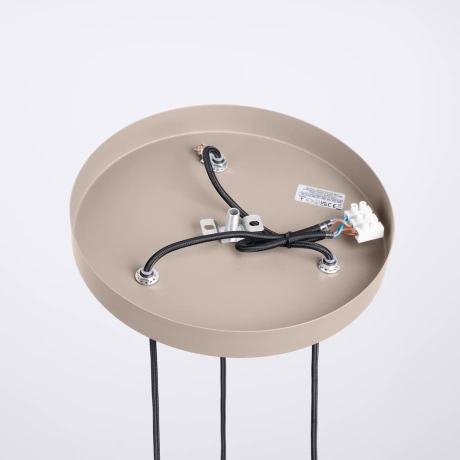 Lampe suspendue HALO 3P taupe